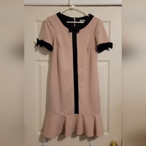 Shelby & palmer pink and black size 6 dress